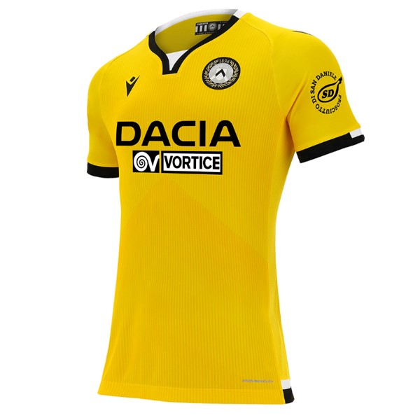 Tailandia Camiseta Udinese Tercera Equipación 2020-2021 Amarillo